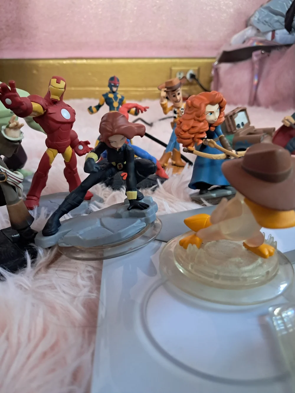 Disney Infinity Huge Lot Playable Characters & Portal 27 Piece Set